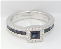 Ring Giorgio Visconti Woman in Gold Zaffiro 0.99 Ct AB14700Z-14 - AB14700Z-14